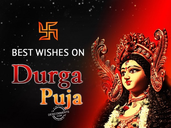 Best wishes on Durga puja