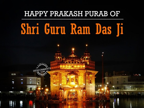 Happy Prakash Purab of Shri Guru Ram Das Ji