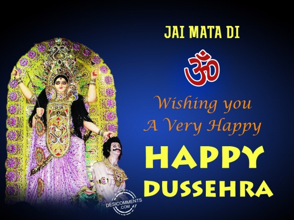 Jai mata di,Happy Dussehra