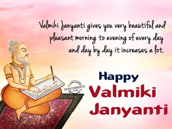 Valmiki Jayanti gives you happines