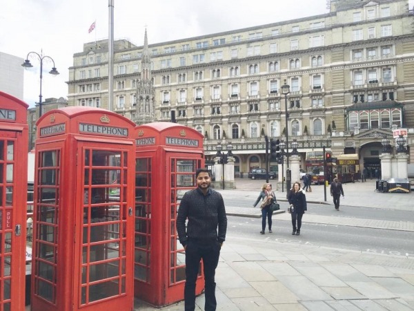 Director Amrinder Goraya in England