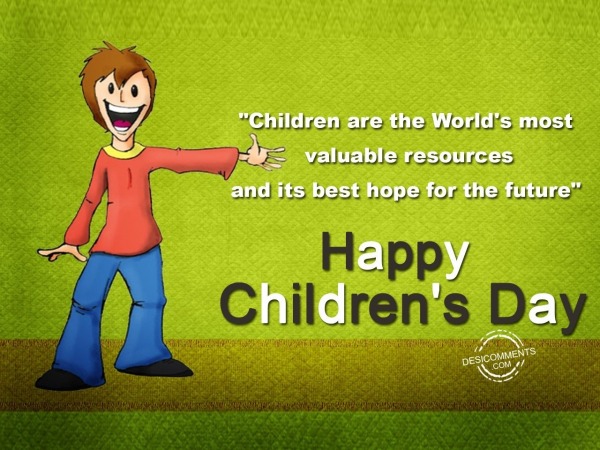 Children’s are the world’s most valueable resources