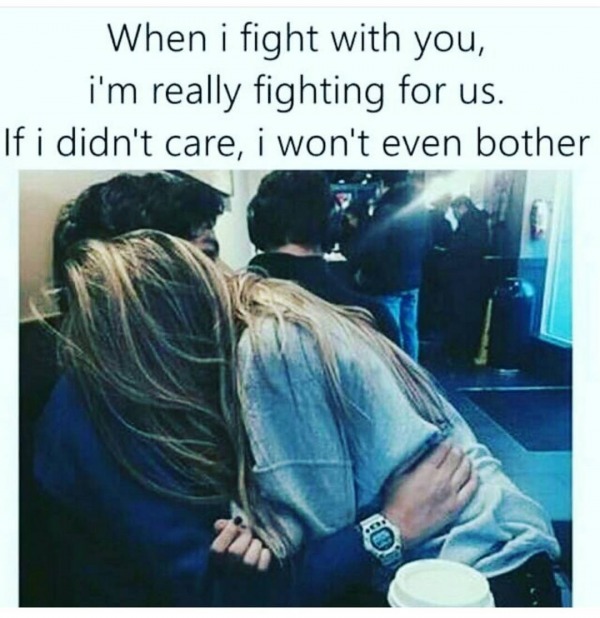 When I Fight With You