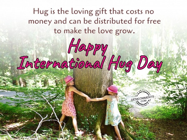 Hug is the loving gift