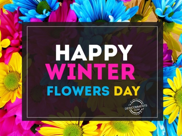 Very Happy Winter Flowers Day