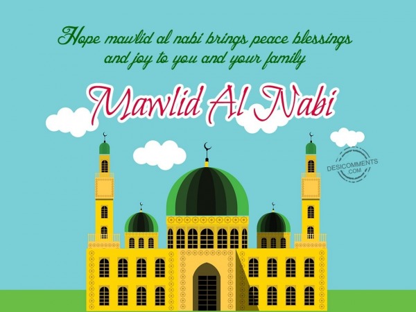 Hope mawlid al nabi brings you peace