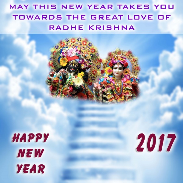 Happy New Year - Radhe Krishna