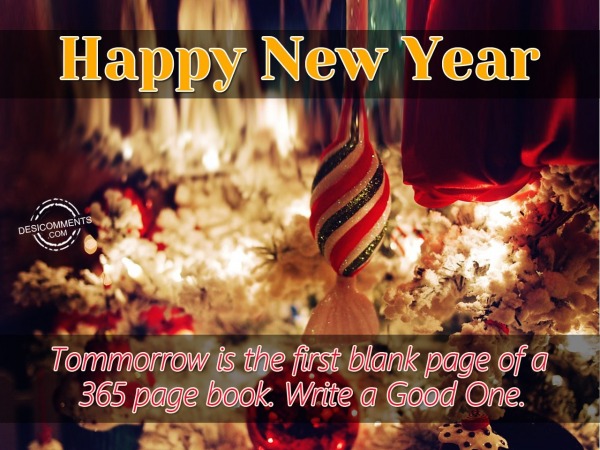 Happy New Year – 1st January