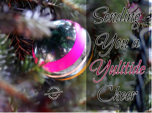 Sending you a yuletide cheer