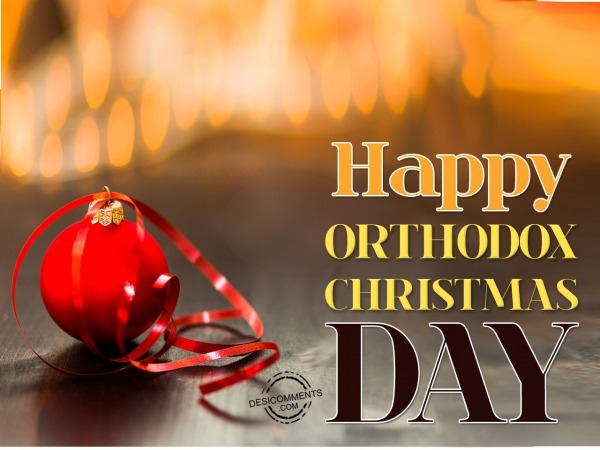 Happy Orthodox Christmas Day