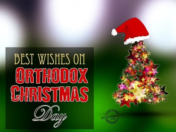 Best wishes on Orthdox Christmas