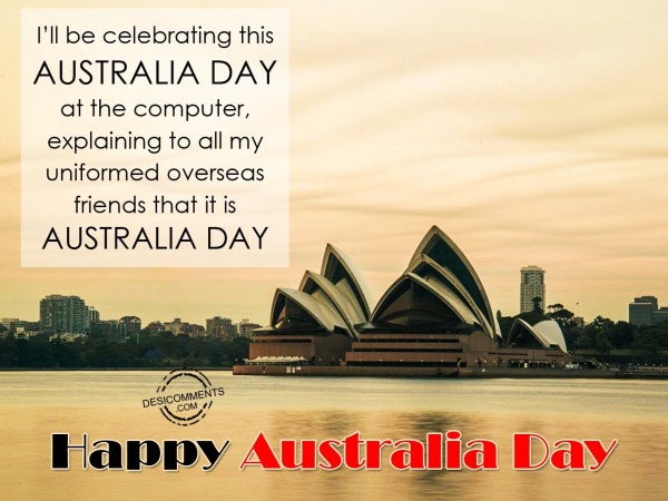 I’ll be Celebrating this Australia Day