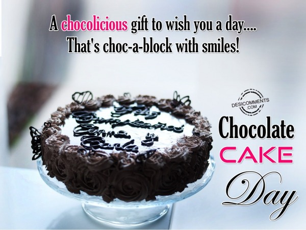 A chocolicious gift to wish you a day…