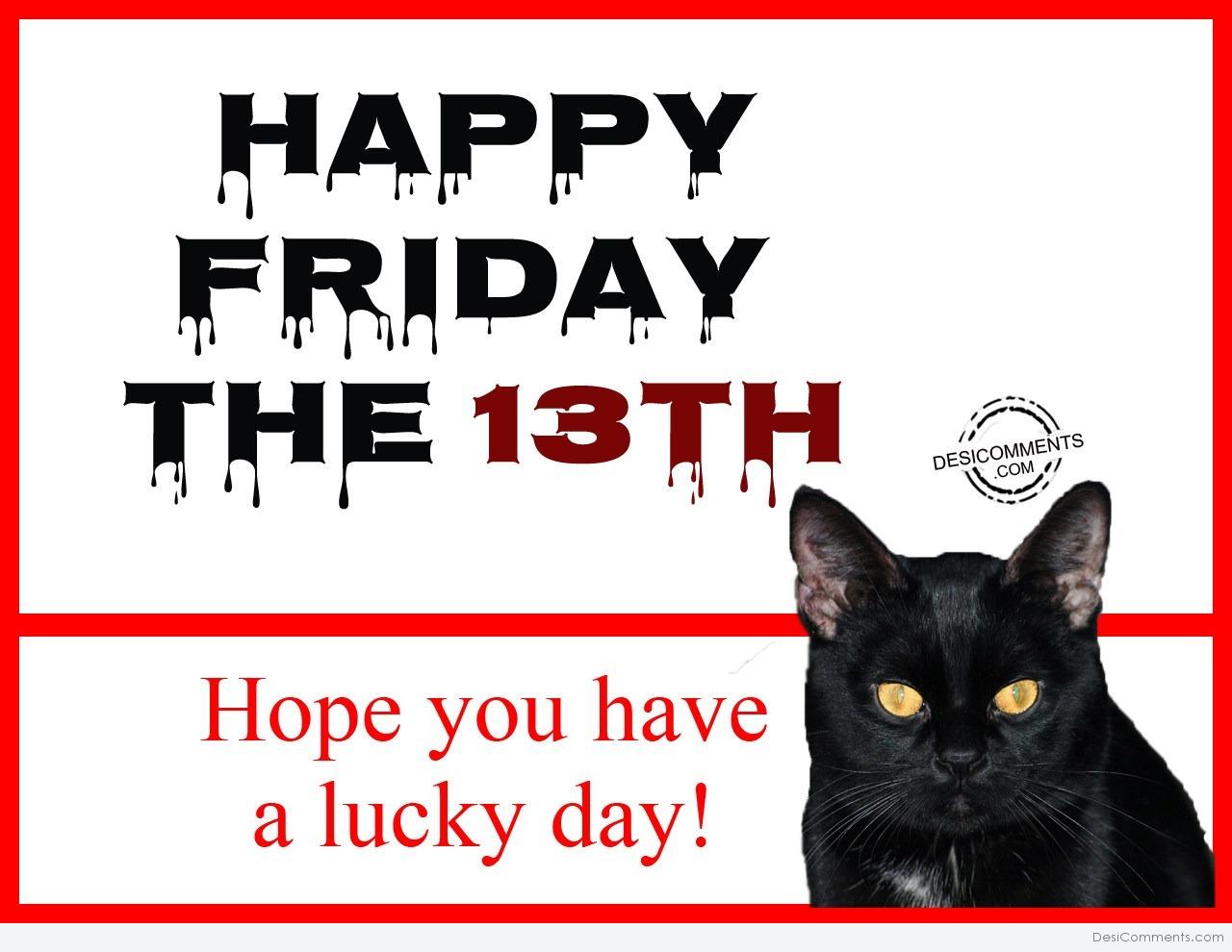 happy friday the 13th words