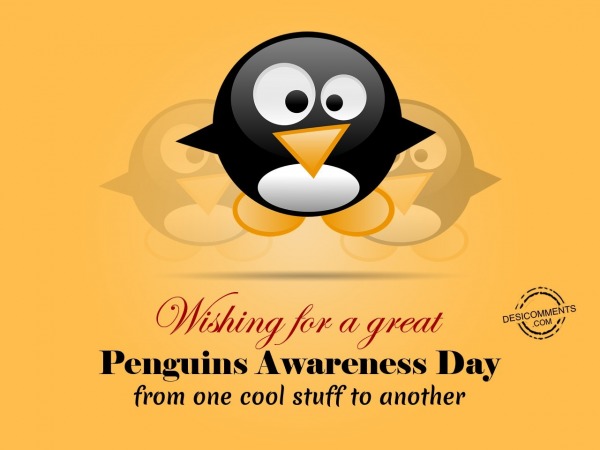 Wishing for a great Penguins Awareness Day