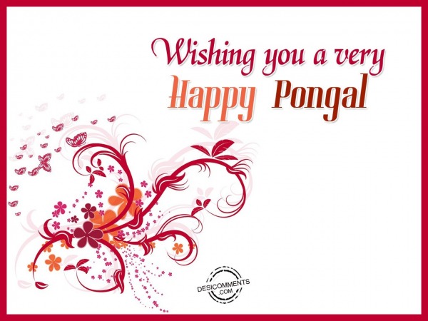 Wishing you a very Happy Pongal