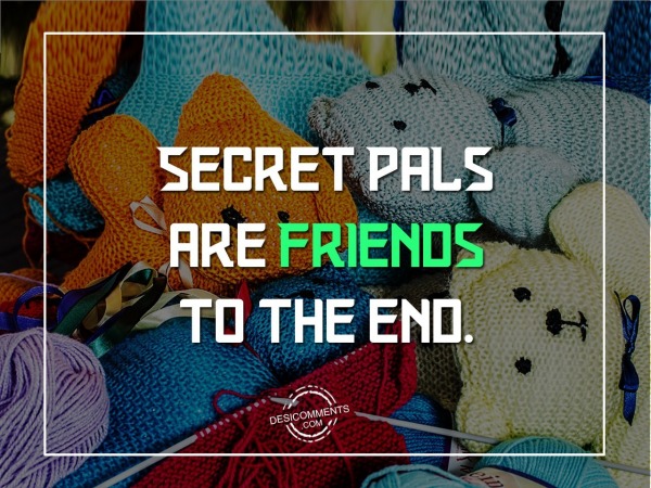Secret Pals Are Friends to the end