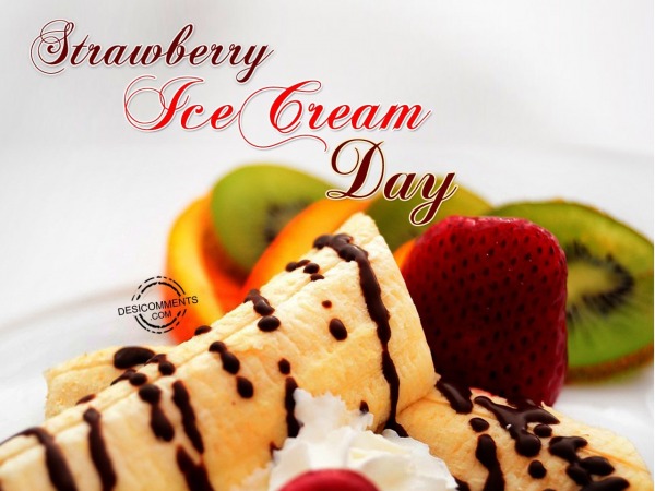 Strawberry Ice Cream Day