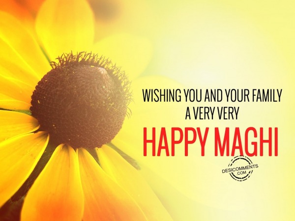 Wishing you and your family - Happy Maghi