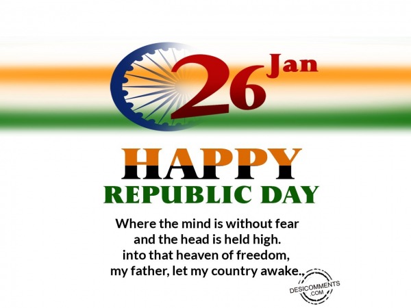 26 january, Happy Republic Day