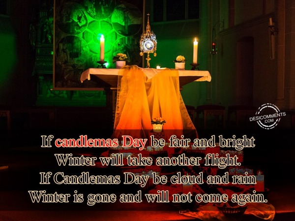 If Candlemas Day Be Fair And Bright