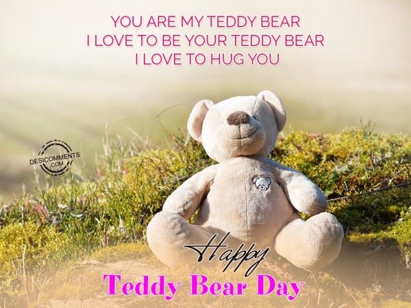 You Are My Teddy Bear I love To Be Your Teddy Bear