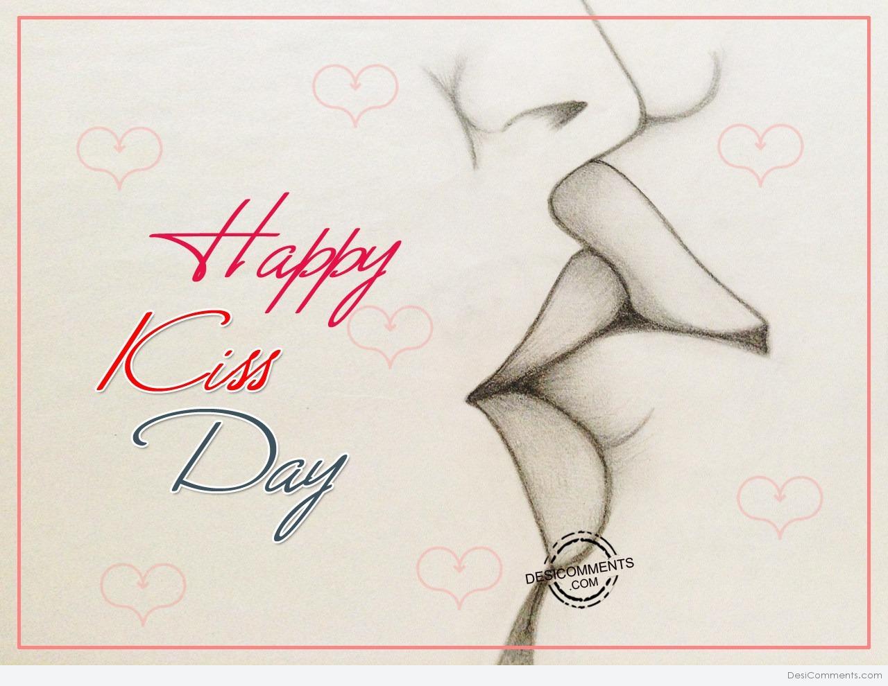 Happy Kiss Day - DesiComments.com