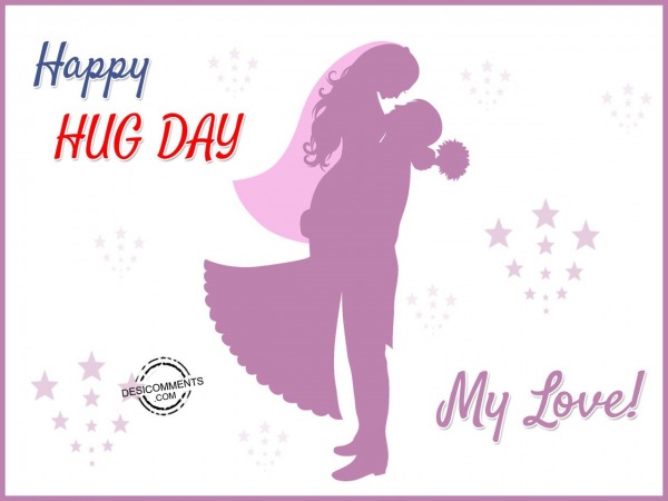 Happy Hug Day My Love