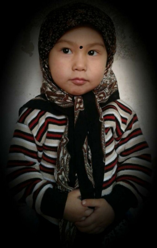 turkman cute kid