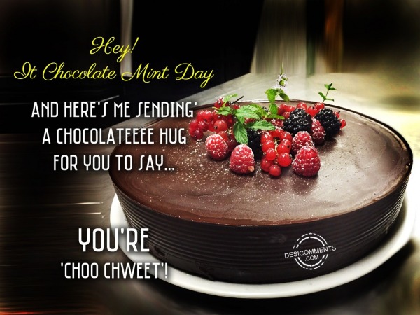A Chocolateeee Hug For You To Say… You’re Choo Chweet