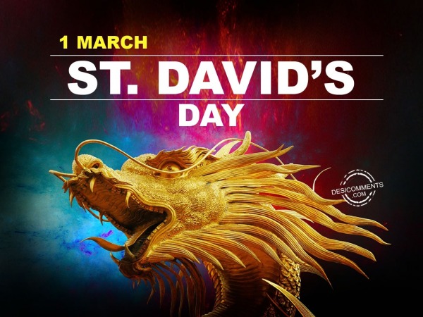 1 march st david’s day