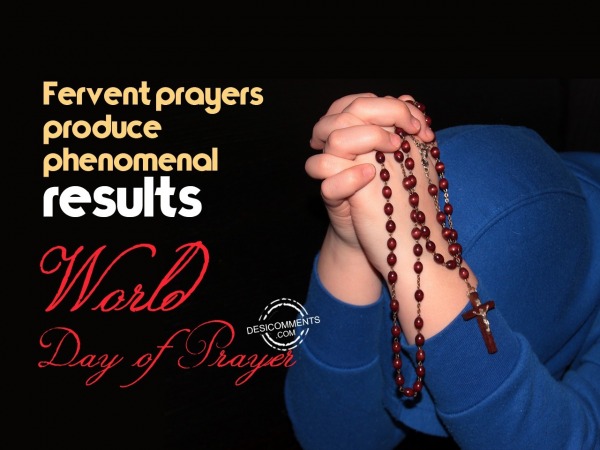 Forvent prayers produce phenomenal results