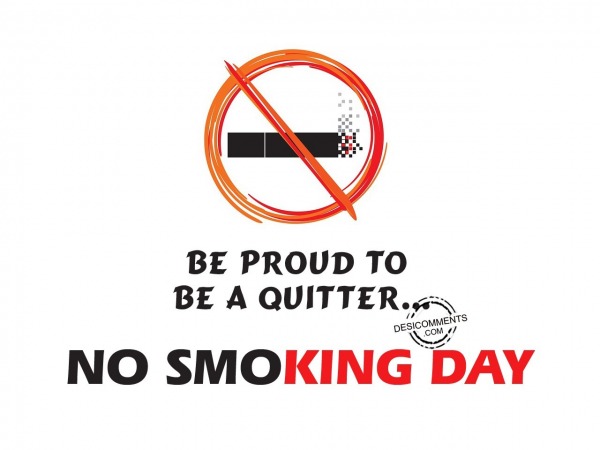 Be proud to be a quitter