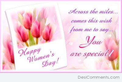 You are Special – Happy Women’s Day