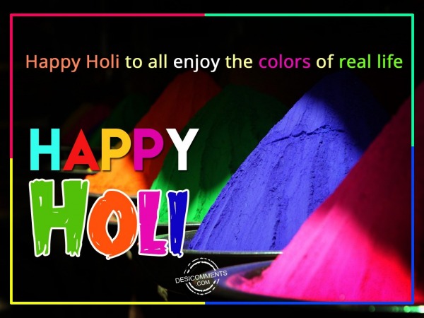 Happy Holi to all