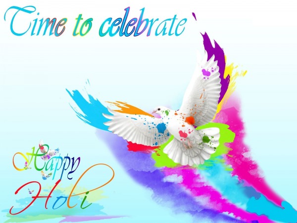 Time To Celebrate – Happy Holi