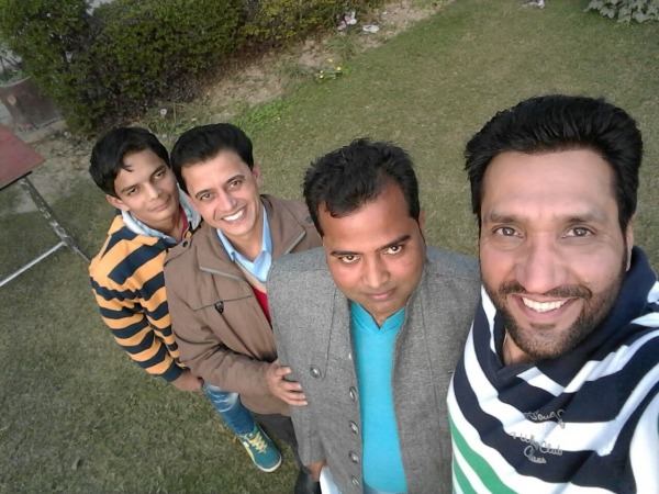Satwinder Bugga With Others