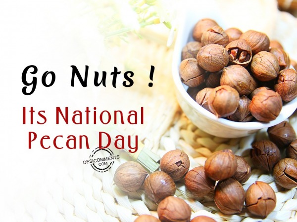 Go nuts, its pecan Day