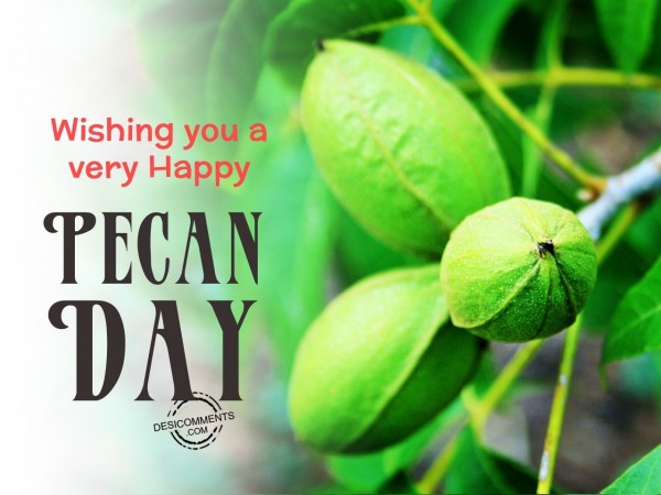Wishing you a very Happy Pecan Day