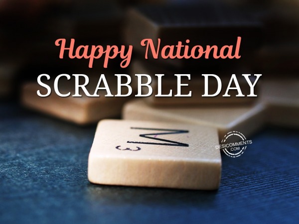 National Scrabble Day, april 13