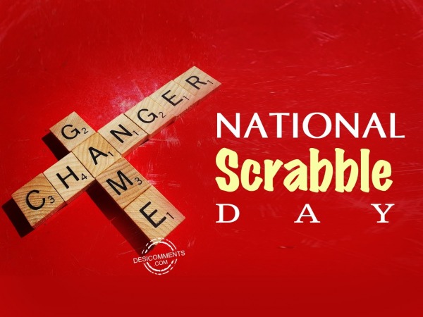 Scrabble Day, April 13