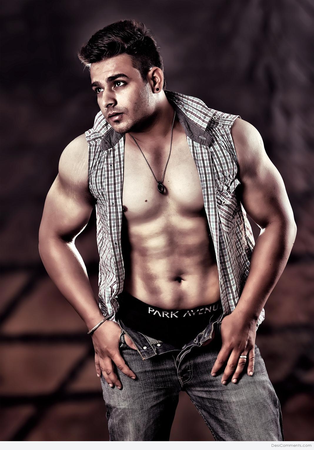 Image Of Punjabi Male Model Manbir Sidhu - DesiComments.com