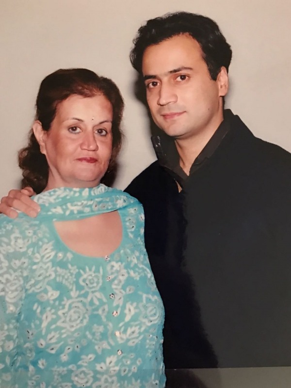 Sanjeev Nanda With His Mother