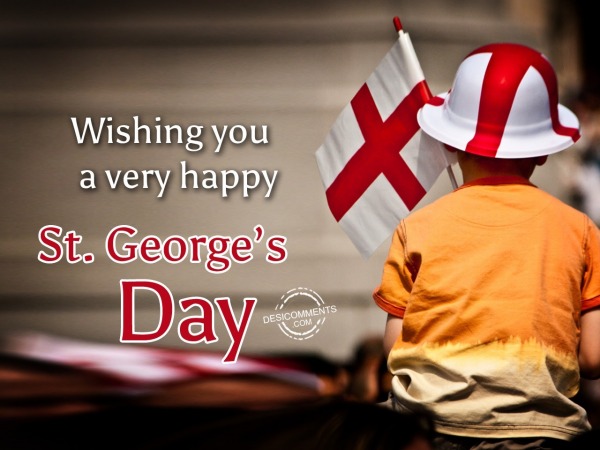 Wishing you a very Happy, St. George’s Day
