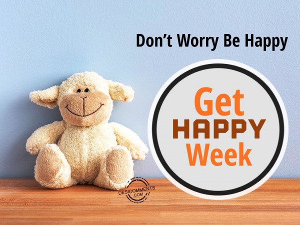 Don’t worry be happy, Get Happy Week