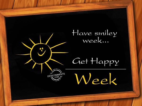 Have smiley week, Get Happy Week
