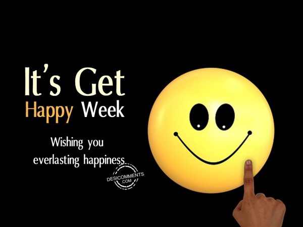 It’s Get Happy Week