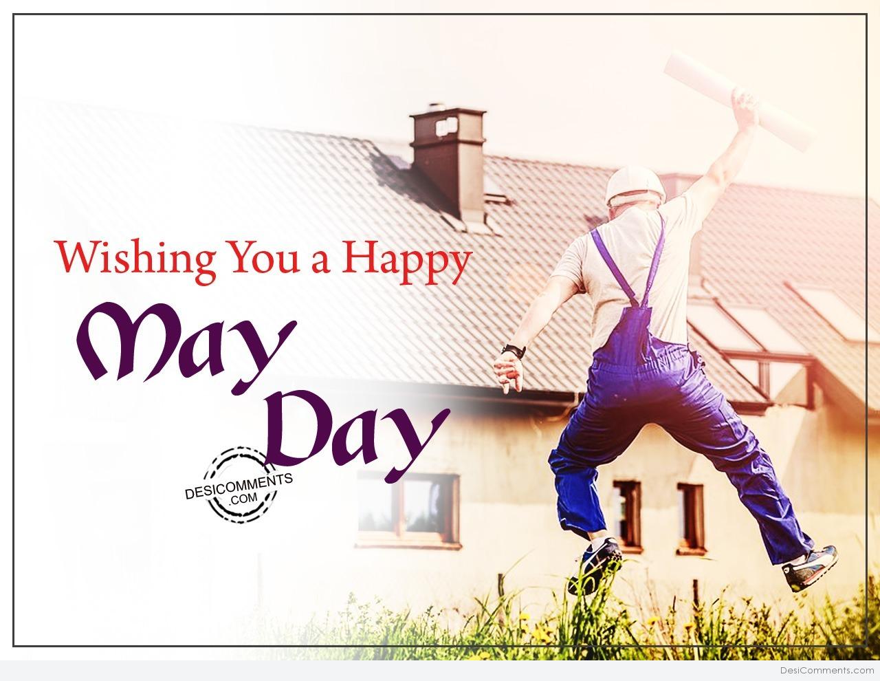 Wishing you a very happy May Day - DesiComments.com