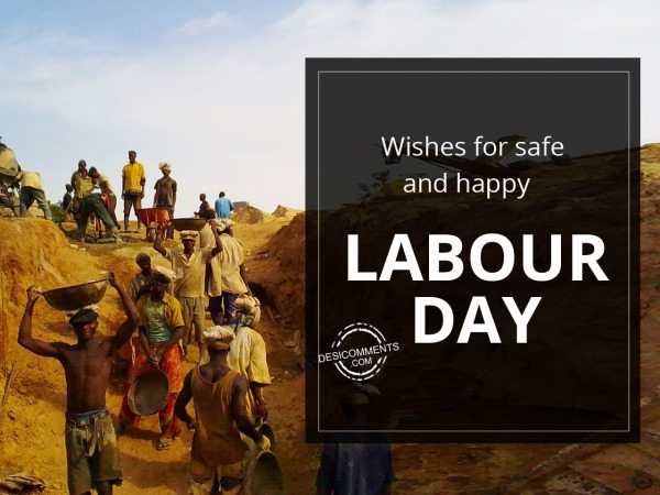 Wishes for happy and safe labour day