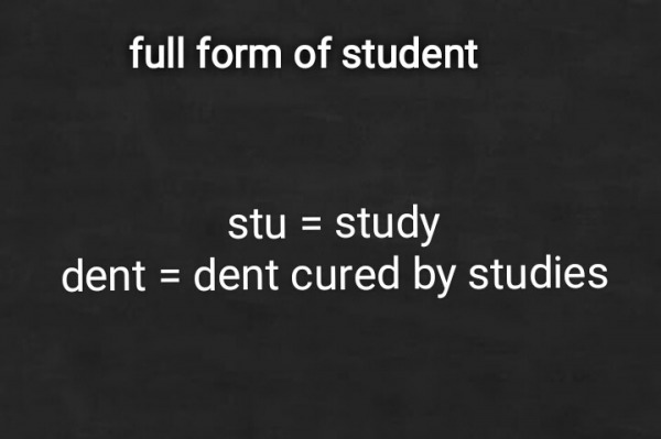 Full Form Of Student